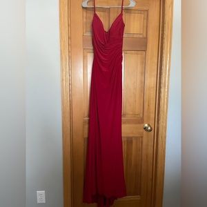 Red dress